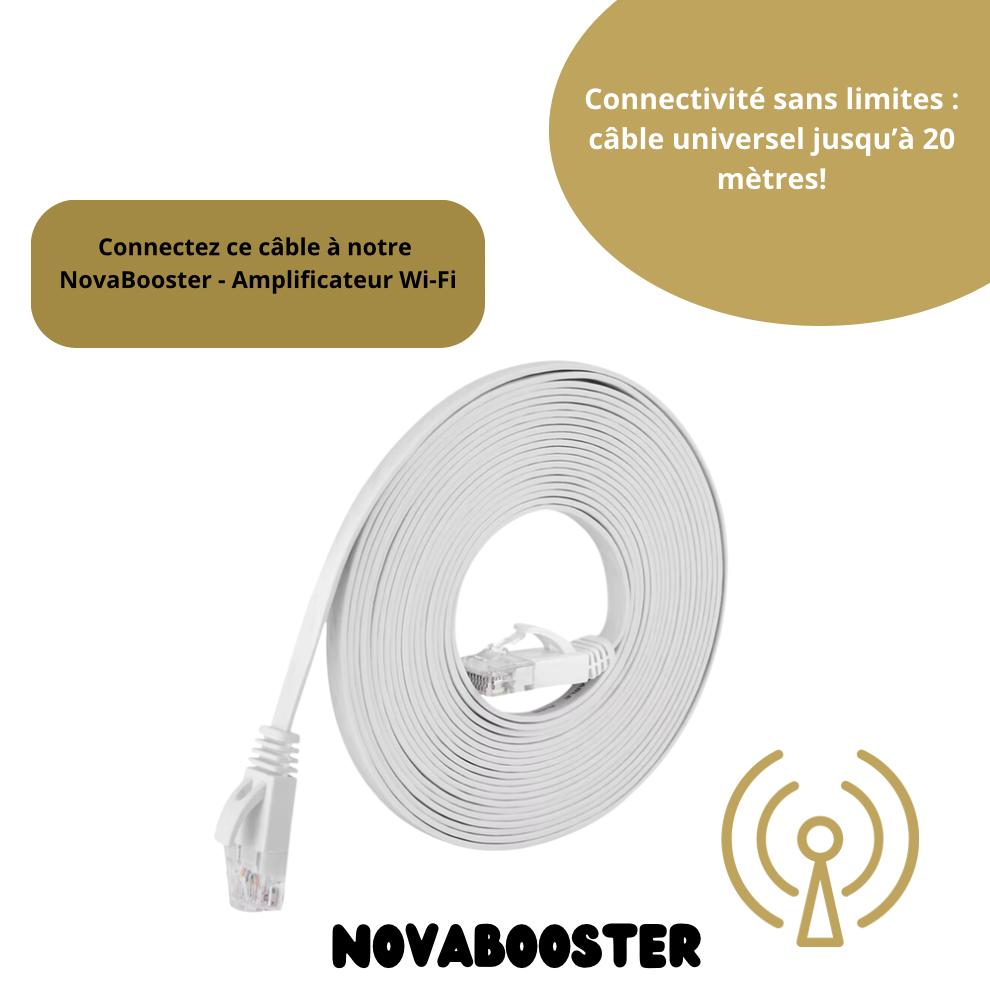 NovaBooster - Câble internet (blanc)